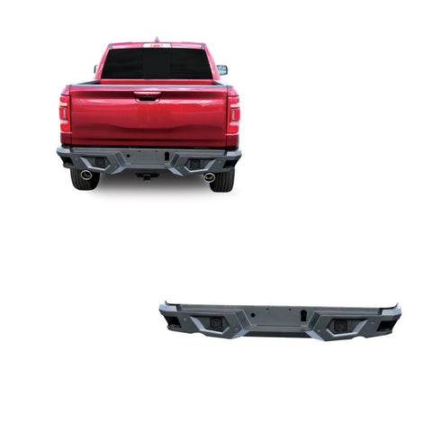 Super Heavy Duty Rear Bumper <br>19-24 Ram 1500