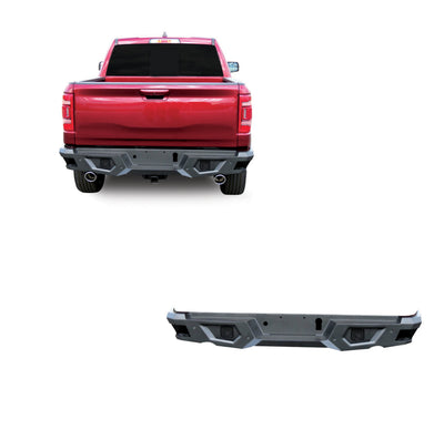 Super Heavy Duty Rear Bumper <br>19-24 Ram 1500