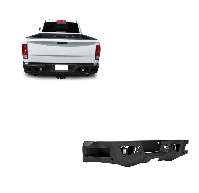 Heavy Duty Rear Bumper Kit <br>09-18 Dodge Ram 1500, 10-23 2500, 3500