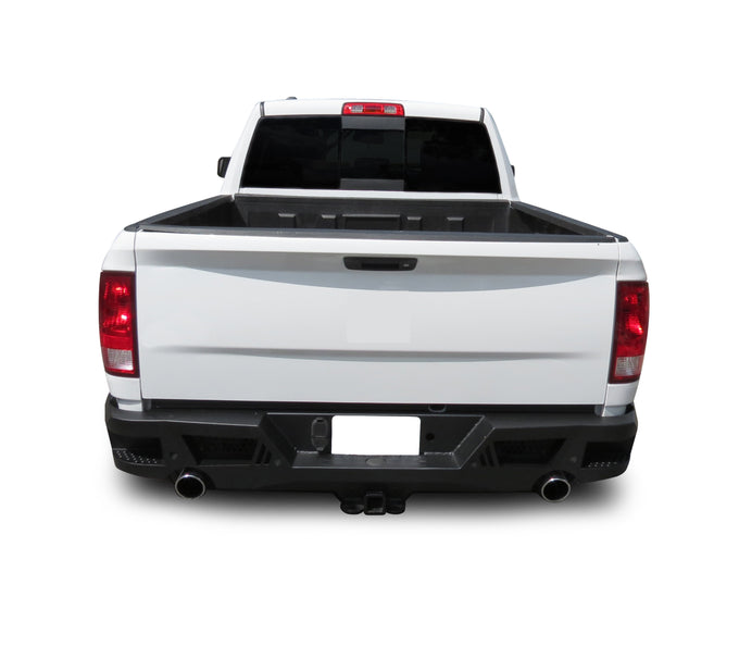 Heavy Duty Rear Bumper <br>09-18 Dodge Ram 1500, 10-23 2500, 3500