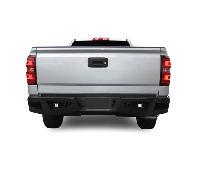 Heavy Duty Rear Bumper Kit <br>07-18 Chevy, GMC Silverado, Sierra, 19-22 Limited