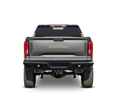 Heavy Duty Rear Bumper Kit <br>07-18 Chevy, GMC Silverado, Sierra, 19-22 Limited
