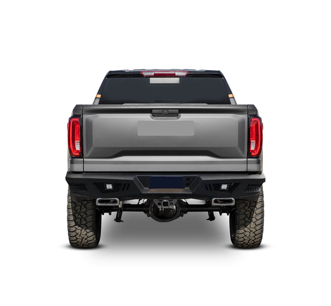 Heavy Duty Rear Bumper Kit <br>07-18 Chevy, GMC Silverado, Sierra, 19-22 Limited