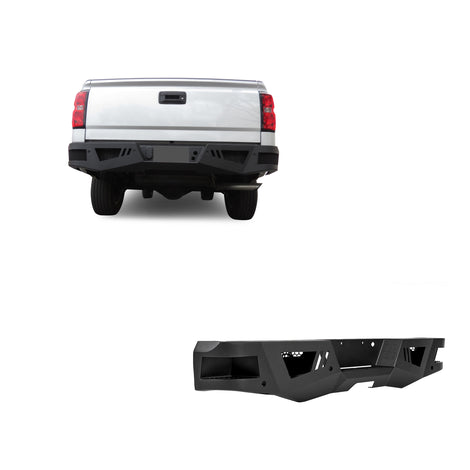 Heavy Duty Rear Bumper <br>07-18 Chevy, GMC Silverado, Sierra, 19-22 Limited