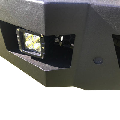 Super Heavy Duty Rear Bumper <br>11-19 Chevy, GMC Silverado Sierra 2500, 3500HD