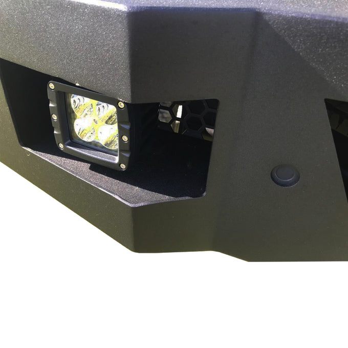 Super Heavy Duty Rear Bumper <br>11-19 Chevy, GMC Silverado Sierra 2500, 3500HD