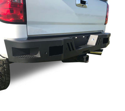 Super Heavy Duty Rear Bumper <br>11-19 Chevy, GMC Silverado Sierra 2500, 3500HD