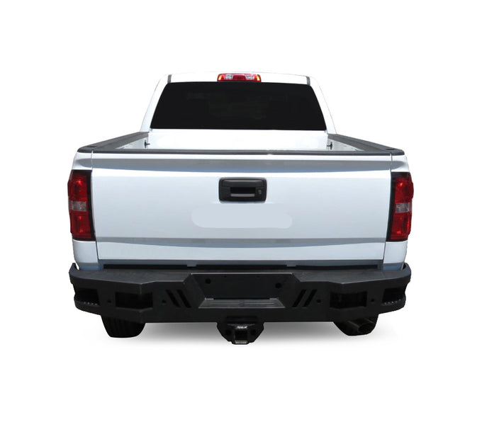 Super Heavy Duty Rear Bumper <br>11-19 Chevy, GMC Silverado Sierra 2500, 3500HD