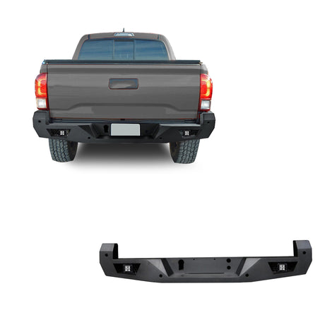 Heavy Duty Rear Bumper Kit <br>16-23 Toyota Tacoma