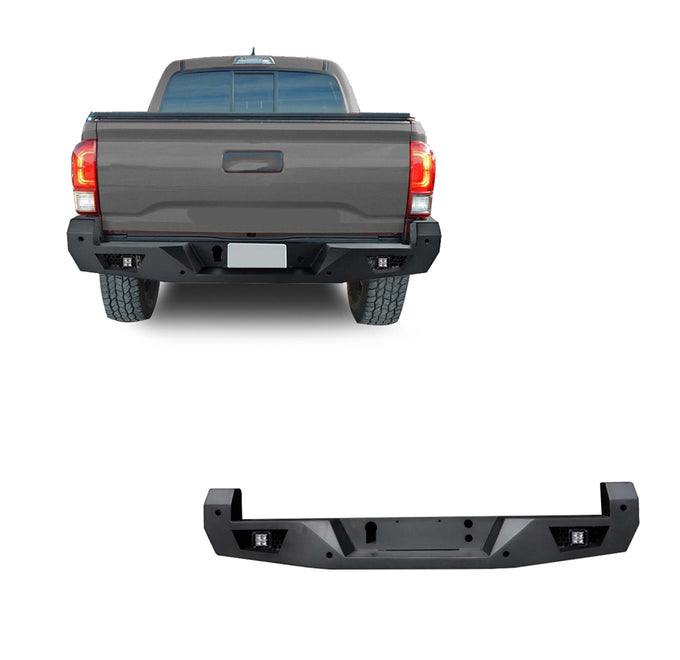 Heavy Duty Rear Bumper Kit <br>16-23 Toyota Tacoma