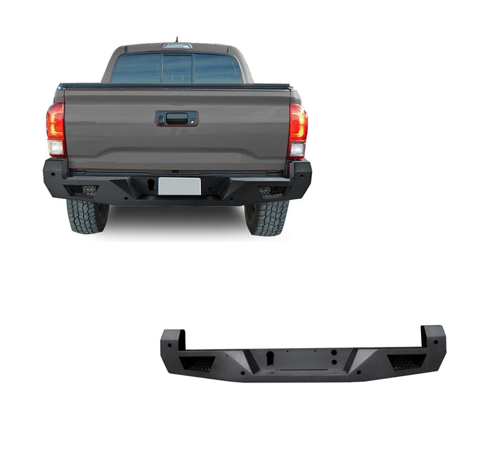 Heavy Duty Rear Bumper <br>16-23 Toyota Tacoma
