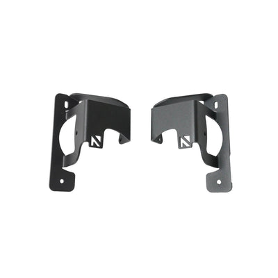 3 Piece Modular Bumper Quatro Fog Mount <br> 18-23 Jeep Wrangler, Gladiator
