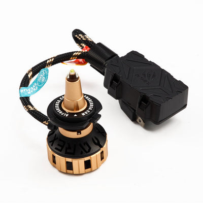 H7 Gold Ammo Panoramic LED Light Bulbs <br> Universal