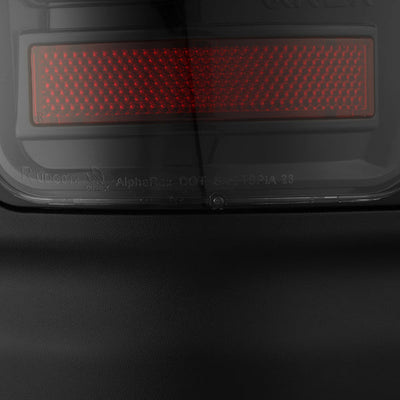 Black LUXX-Series LED Tail Lights <br> 94-01 Dodge Ram 1500 2500 3500