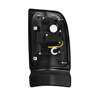 Black LUXX-Series LED Tail Lights <br> 94-01 Dodge Ram 1500 2500 3500