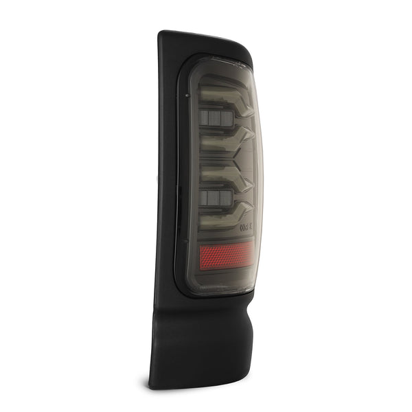 Black LUXX-Series LED Tail Lights <br> 94-01 Dodge Ram 1500 2500 3500