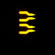 Black LUXX-Series LED Tail Lights <br> 94-01 Dodge Ram 1500 2500 3500