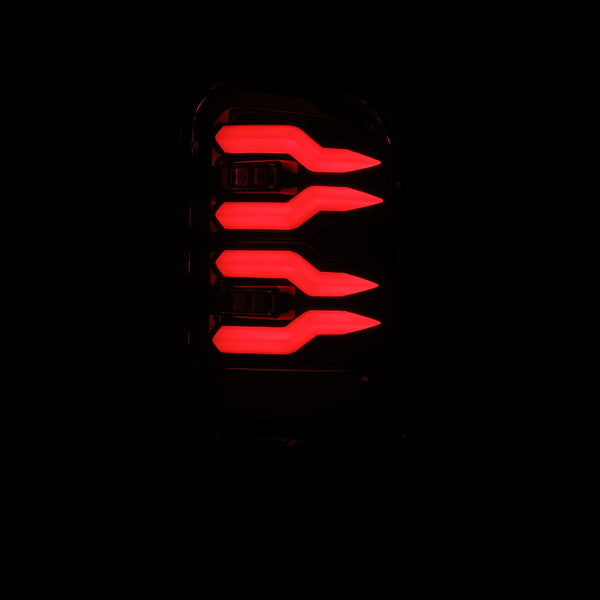 Black LUXX-Series LED Tail Lights <br> 94-01 Dodge Ram 1500 2500 3500