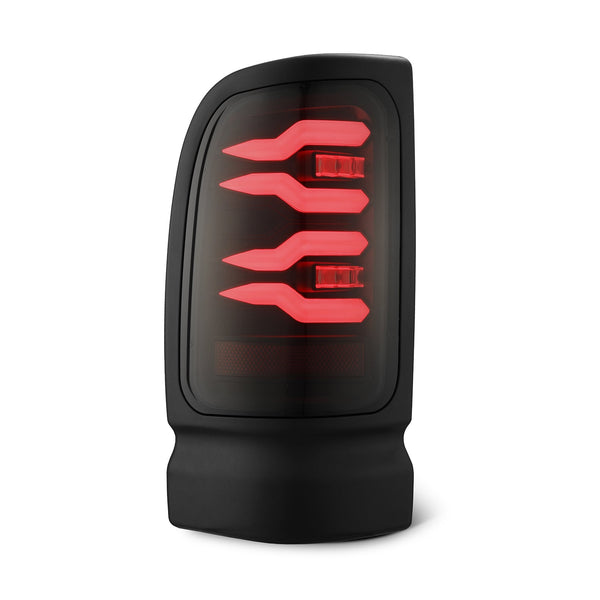 Black LUXX-Series LED Tail Lights <br> 94-01 Dodge Ram 1500 2500 3500