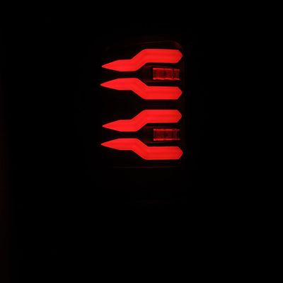 Black LUXX-Series LED Tail Lights <br> 94-01 Dodge Ram 1500 2500 3500