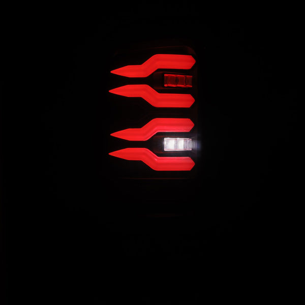 Black LUXX-Series LED Tail Lights <br> 94-01 Dodge Ram 1500 2500 3500