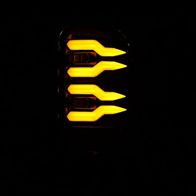 Black LUXX-Series LED Tail Lights <br> 94-01 Dodge Ram 1500 2500 3500