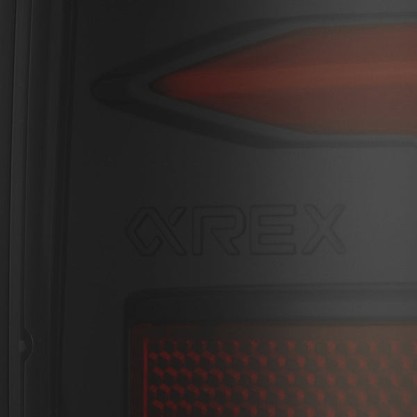 Black/Red LUXX-Series LED Tail Lights <br> 94-01 Dodge Ram 1500 2500 3500