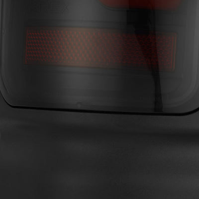 Black/Red LUXX-Series LED Tail Lights <br> 94-01 Dodge Ram 1500 2500 3500