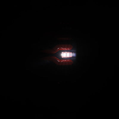 Black/Red LUXX-Series LED Tail Lights <br> 94-01 Dodge Ram 1500 2500 3500