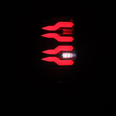 Black/Red LUXX-Series LED Tail Lights <br> 94-01 Dodge Ram 1500 2500 3500