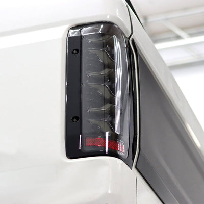 Black Luxx-Series LED Tail Lights <br> 87-96 Ford Bronco, F-150