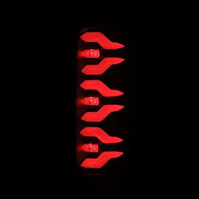 Black Luxx-Series LED Tail Lights <br> 87-96 Ford Bronco, F-150