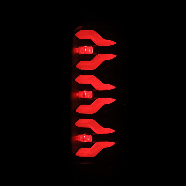 Black Luxx-Series LED Tail Lights <br> 87-96 Ford Bronco, F-150