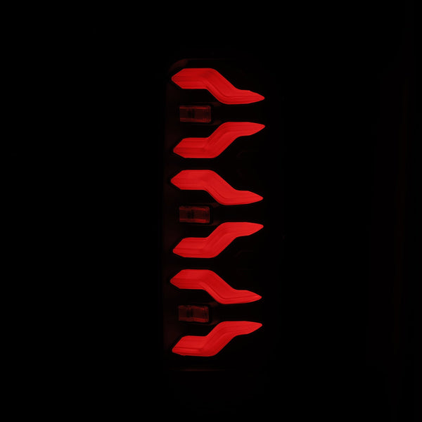 Black Luxx-Series LED Tail Lights <br> 87-96 Ford Bronco, F-150