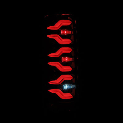 Black Luxx-Series LED Tail Lights <br> 87-96 Ford Bronco, F-150