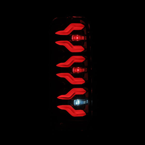 Black Luxx-Series LED Tail Lights <br> 87-96 Ford Bronco, F-150