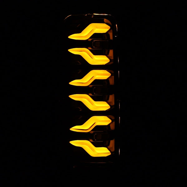 Black Luxx-Series LED Tail Lights <br> 87-96 Ford Bronco, F-150