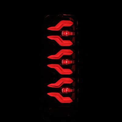 Black Luxx-Series LED Tail Lights <br> 87-96 Ford Bronco, F-150