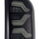 Jet Black PRO-Series LED Tail Lights <br> 16-20 Toyota Tacoma
