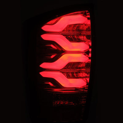 Jet Black PRO-Series LED Tail Lights <br> 16-20 Toyota Tacoma