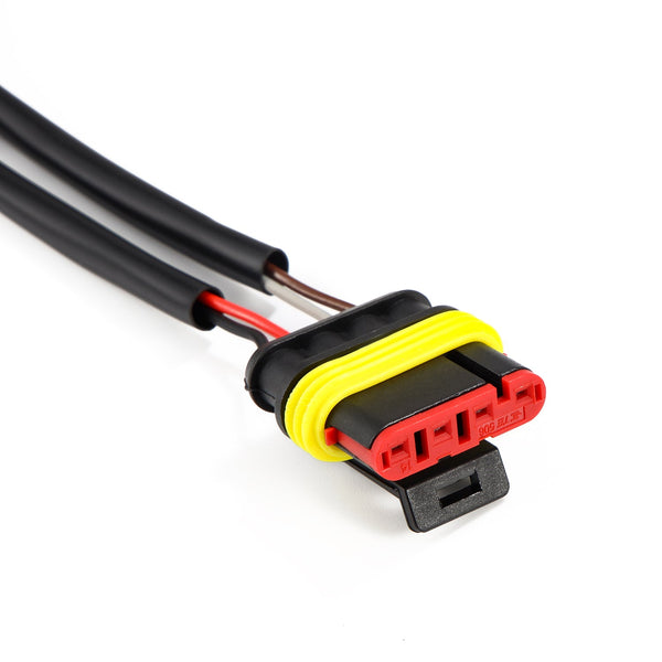 Pair Stock LED Headlight Wiring Converter <br> 22-23 Toyota Tundra Sequoia