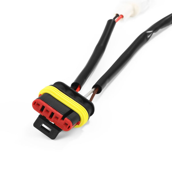 Pair Stock LED Headlight Wiring Converter <br> 22-23 Toyota Tundra Sequoia