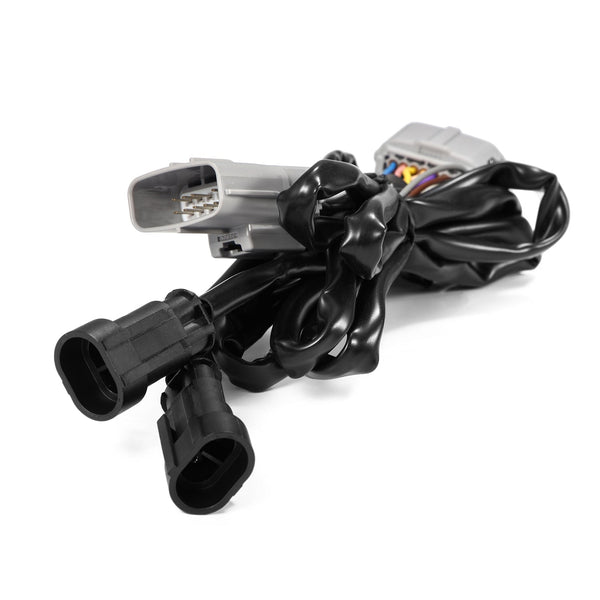 Pair Stock LED Headlight Wiring Converter <br> 22-23 Toyota Tundra Sequoia