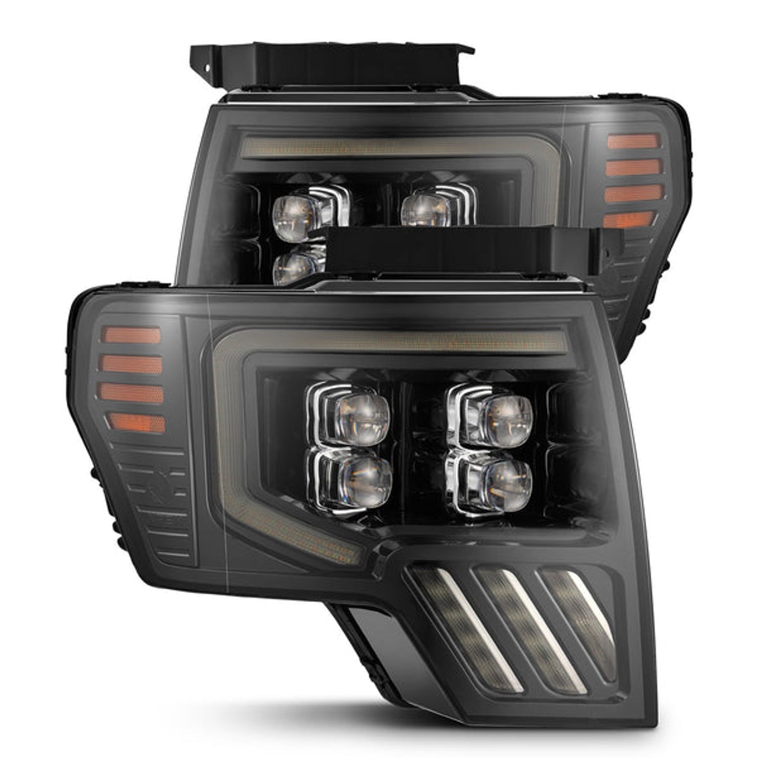 NOVA Active LED DRL Sequential Projector Headlights <br> 09-14 Ford F-150