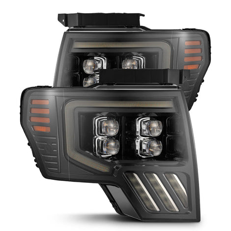 NOVA Active LED DRL Sequential Projector Headlights <br> 09-14 Ford F-150