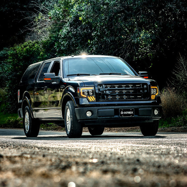 NOVA Active LED DRL Sequential Projector Headlights <br> 09-14 Ford F-150