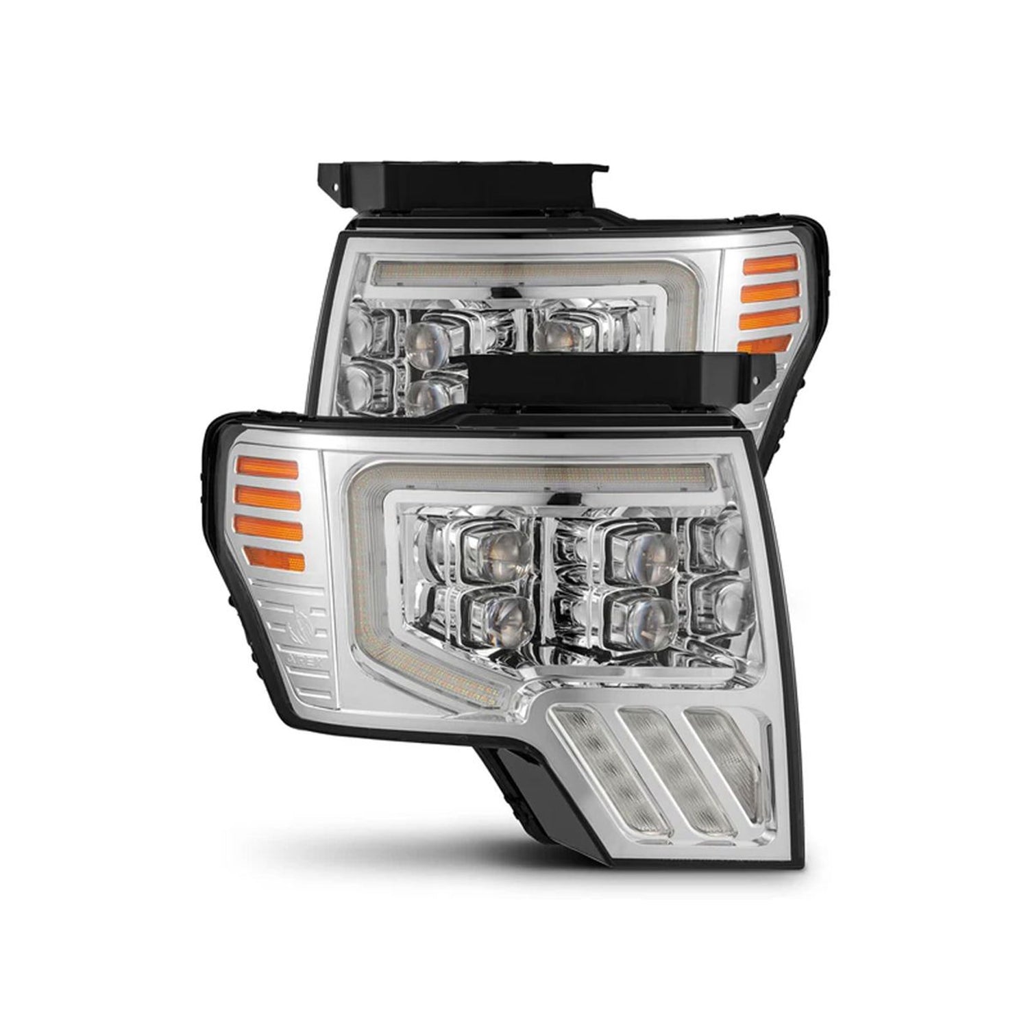NOVA Active LED DRL Sequential Projector Headlights <br> 09-14 Ford F-150