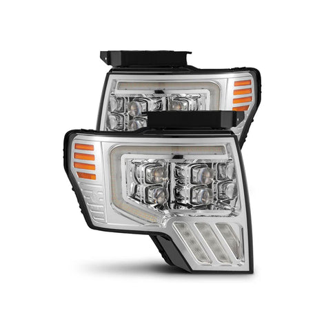 NOVA Active LED DRL Sequential Projector Headlights <br> 09-14 Ford F-150
