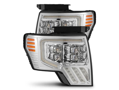 NOVA Active LED DRL Sequential Projector Headlights <br> 09-14 Ford F-150