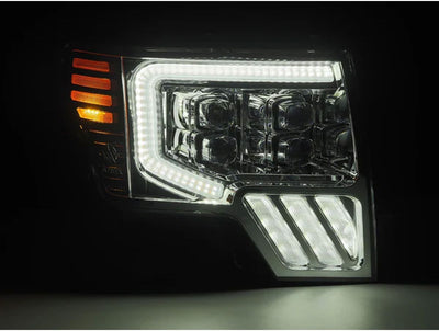 NOVA Active LED DRL Sequential Projector Headlights <br> 09-14 Ford F-150